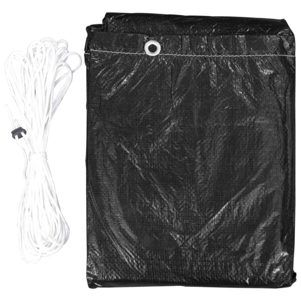 Paesini - Copertura Giardino 2pz con 6 Occhielli per Barbecue 170x90x60cm - immagine 4