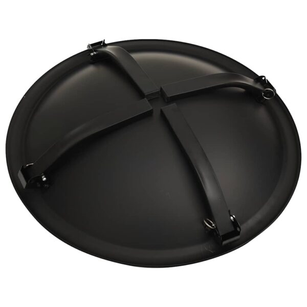 Paesini - Braciere e Barbecue 2 in 1 con Attizzatoio 56x56x49 cm Acciaio - immagine 8