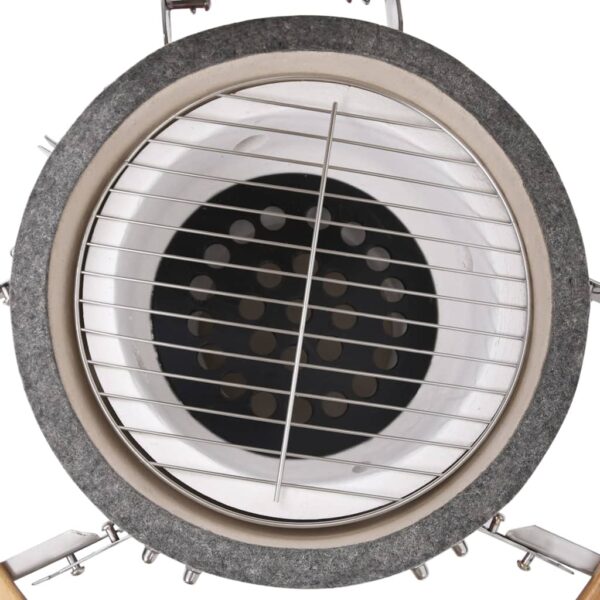Paesini - Griglia Barbecue Kamado Affumicatore in Ceramica 81 cm - immagine 6