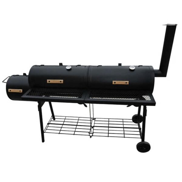 Paesini - Barbecue con Affumicatore Nevada XL Nero - immagine 2