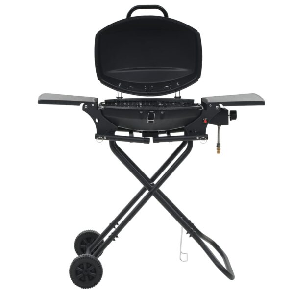 Paesini - Barbecue e Griglia a Gas Portatile con Fornello Nero