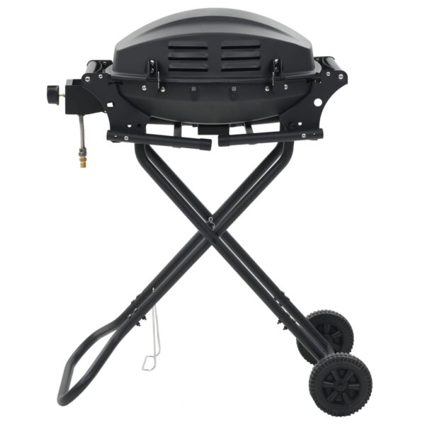 Paesini - Barbecue e Griglia a Gas Portatile con Fornello Nero - immagine 2
