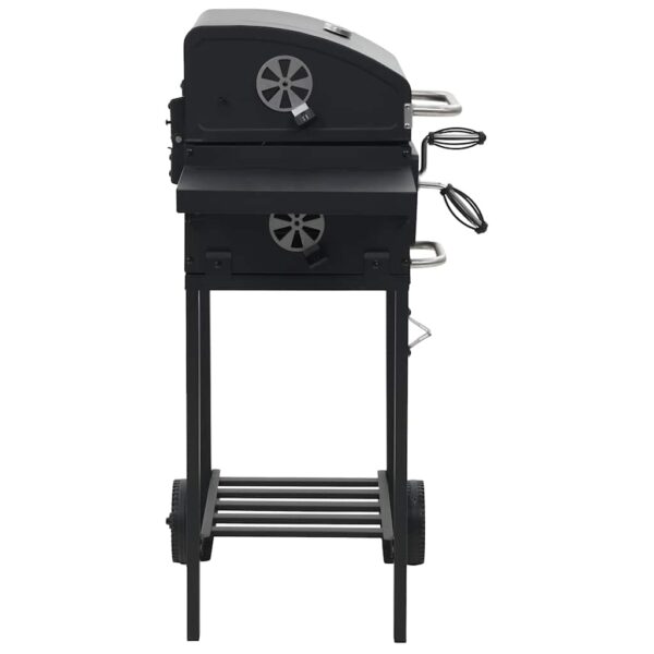 Paesini - Barbecue a Carbonella con Ripiano Inferiore Nero - immagine 3