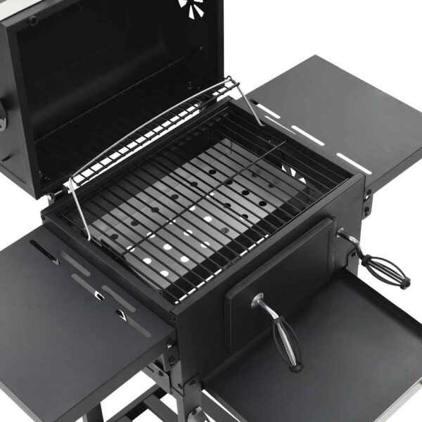 Paesini - Barbecue a Carbonella con Ripiano Inferiore Nero - immagine 7