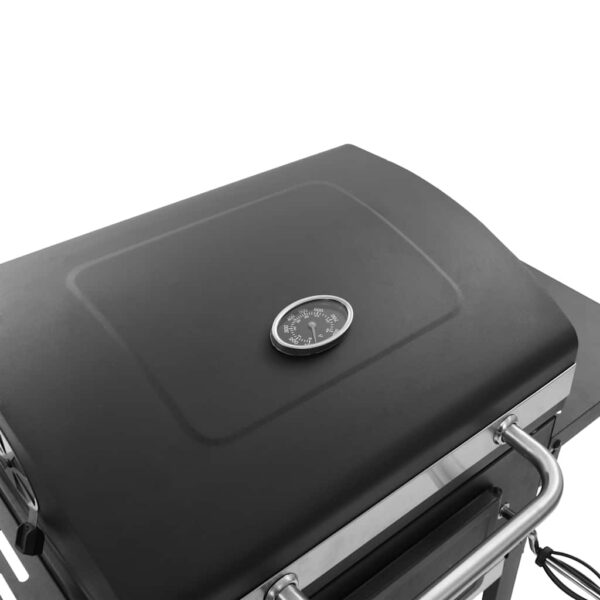 Paesini - Barbecue a Carbonella con Ripiano Inferiore Nero - immagine 9