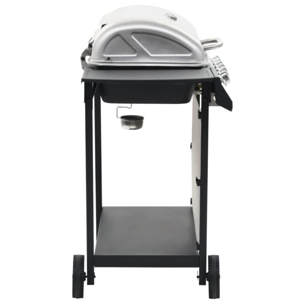 Paesini - Barbecue Griglia a Gas 6 Fornelli Acciaio Inossidabile Argento - immagine 4