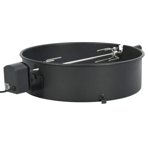 Paesini - Kit per Barbecue allo Spiedo 57 cm Nero