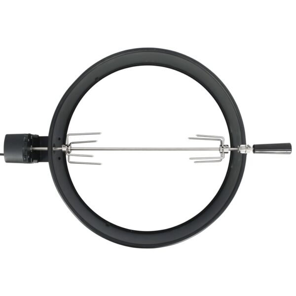 Paesini - Kit per Barbecue allo Spiedo 57 cm Nero - immagine 2
