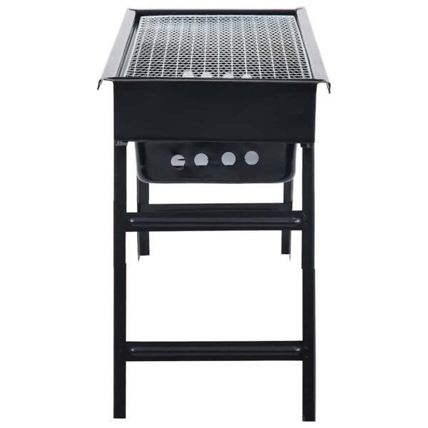 Paesini - Griglia Barbecue da Campeggio Portatile in Acciaio 60x22,5x33cm - immagine 3