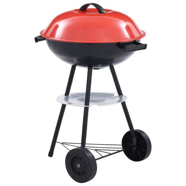 Paesini - Barbecue a Carbone Kettle Portatile XXL con Ruote 44 cm