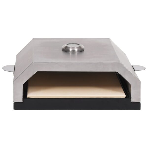 Paesini - Forno Pizza con Piastra Ceramica per Barbecue a Gas e Carbone - immagine 5