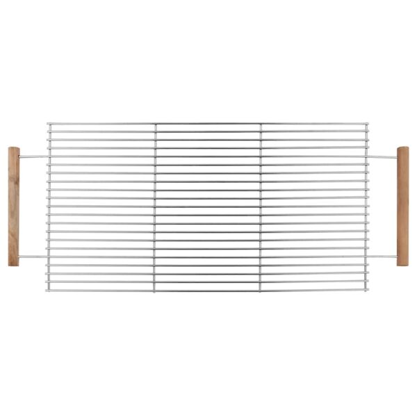 Paesini - Griglia per Barbecue a Carrello XXL Acciaio Inox con 2 Ripiani - immagine 4