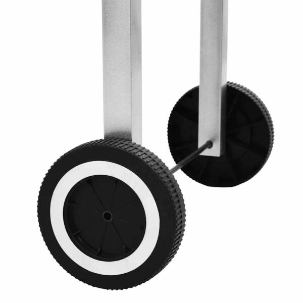 Paesini - Griglia per Barbecue a Carrello XXL Acciaio Inox con 2 Ripiani - immagine 5