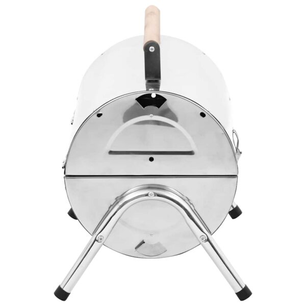 Paesini - Barbecue da Tavolo Portatile in Acciaio Inox con Doppia Griglia - immagine 5