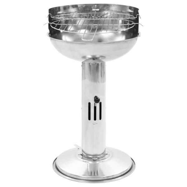 Paesini - Griglia per Barbecue a Carbone con Piedistallo in Acciaio Inox - immagine 2
