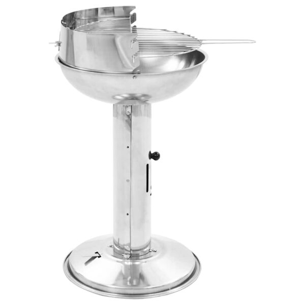 Paesini - Griglia per Barbecue a Carbone con Piedistallo in Acciaio Inox - immagine 3