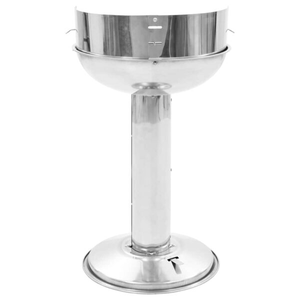 Paesini - Griglia per Barbecue a Carbone con Piedistallo in Acciaio Inox - immagine 4