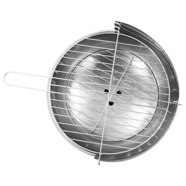Paesini - Griglia per Barbecue a Carbone con Piedistallo in Acciaio Inox - immagine 5
