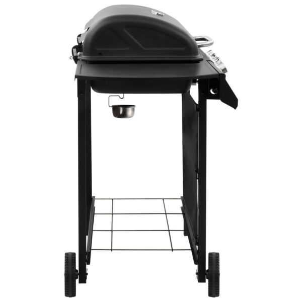 Paesini - Griglia Barbecue a Gas con 4 Bruciatori Nera - immagine 3