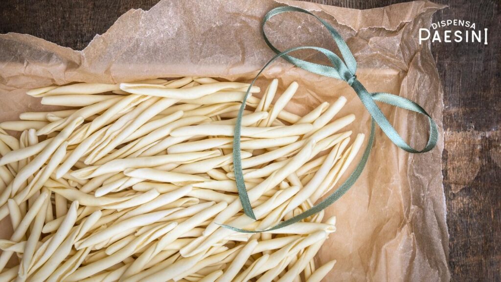 Pasta calabrese Fileja fresca, tipica della regione