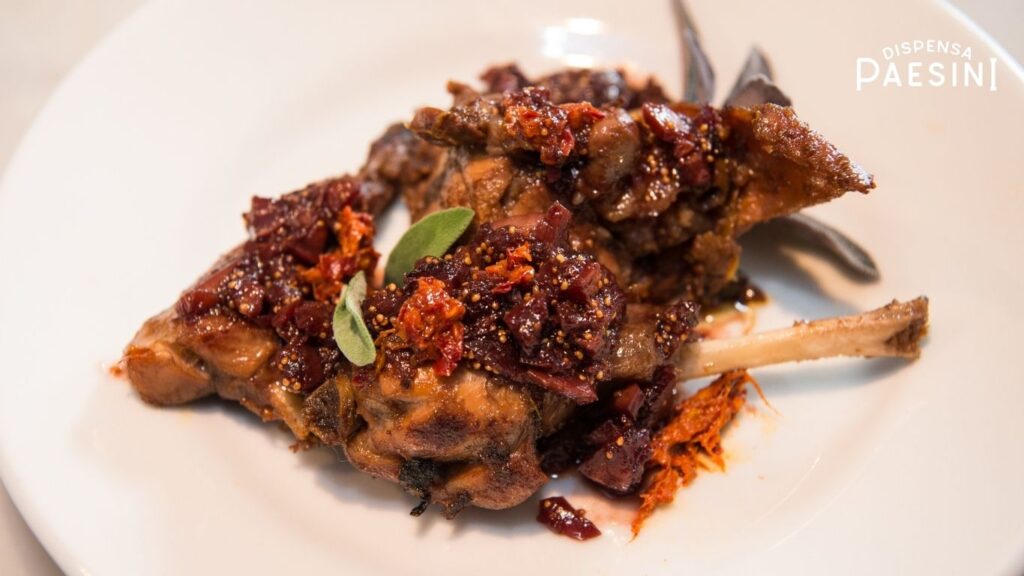 Cosce di pollo al forno con ‘nduja calabrese